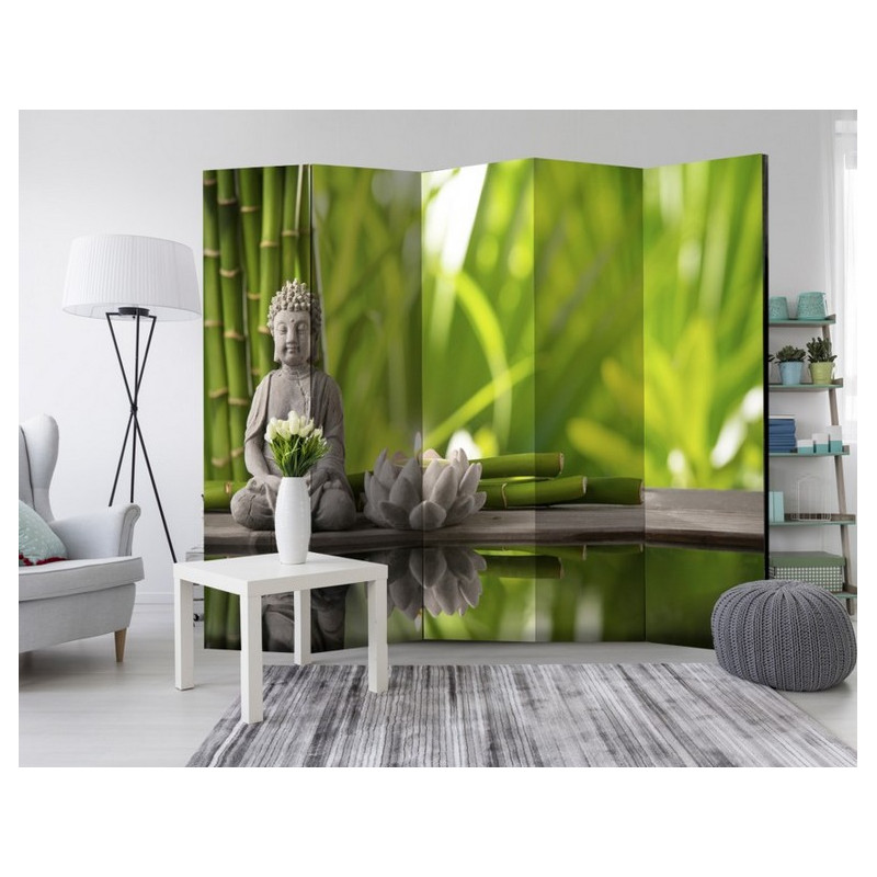 PARAVENT BOUDDHA ASSIS 3 - 5