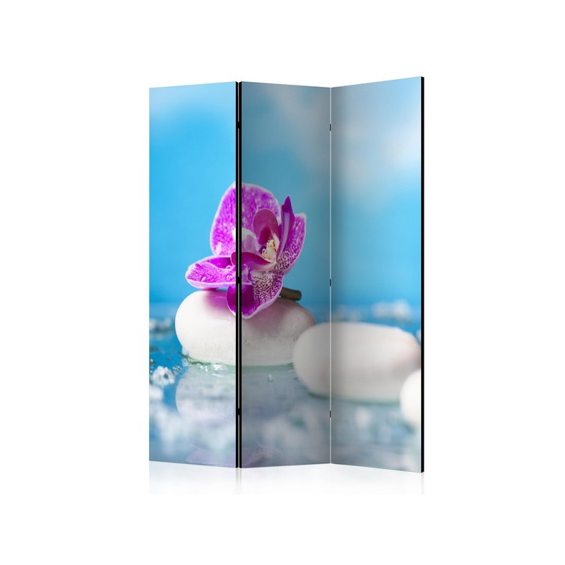 PARAVENT ORCHIDEE MAUVE 3 - 5
