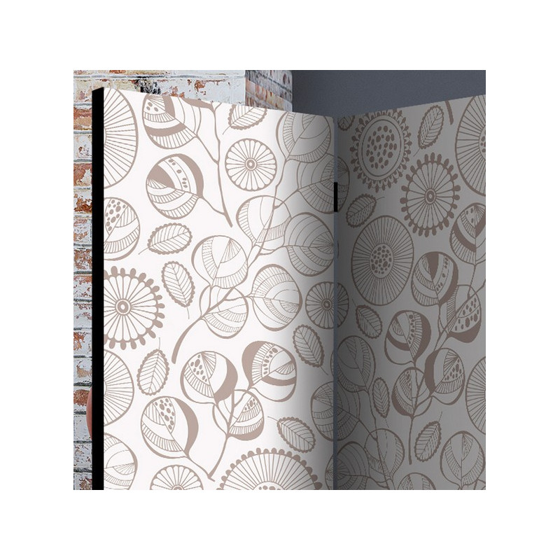 PARAVENT VINTAGE FLORAL 3 - 5