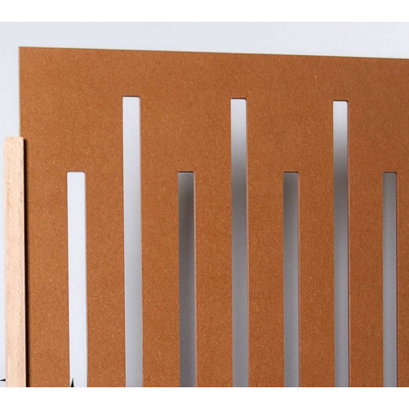 CLOISON DECOR DROIT - PLAT
