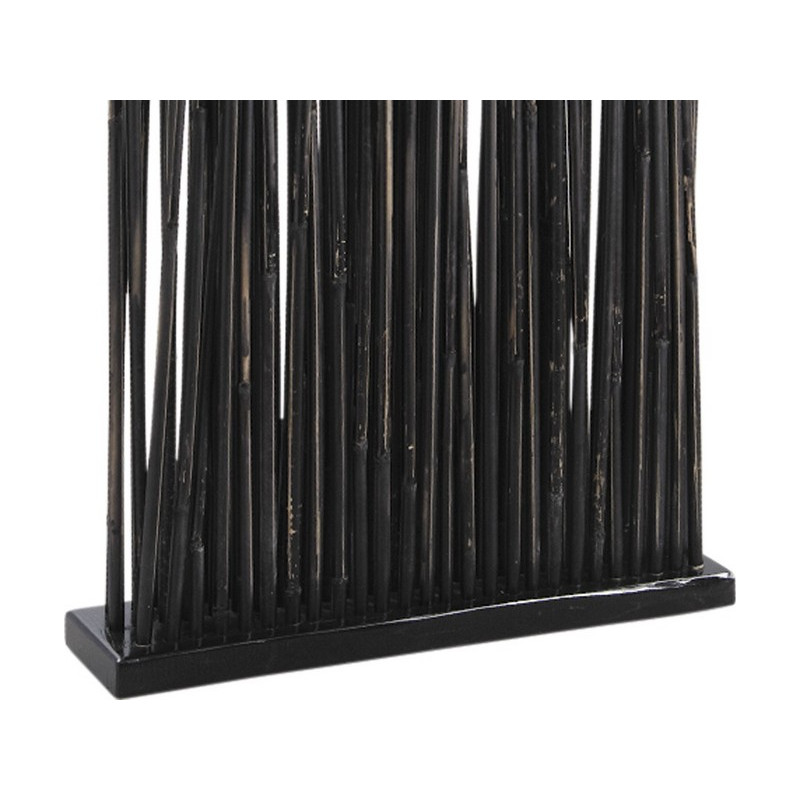 PARAVENT 80 BAMBOUS NOIR