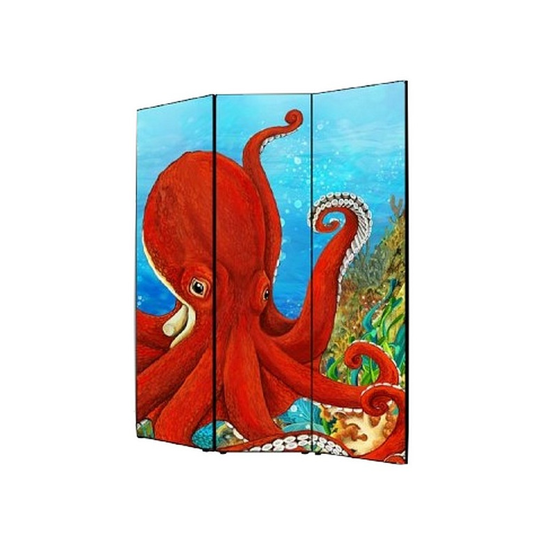 PARAVENT POULPE 3 - 4