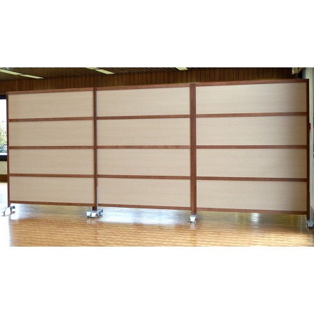 CLOISON HETRE BI-TEINTE