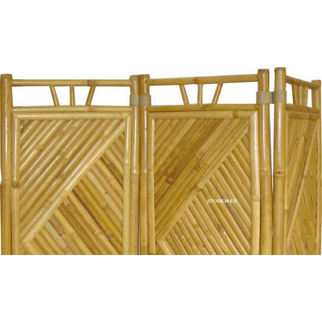 PARAVENT BAMBOU CROISE 3