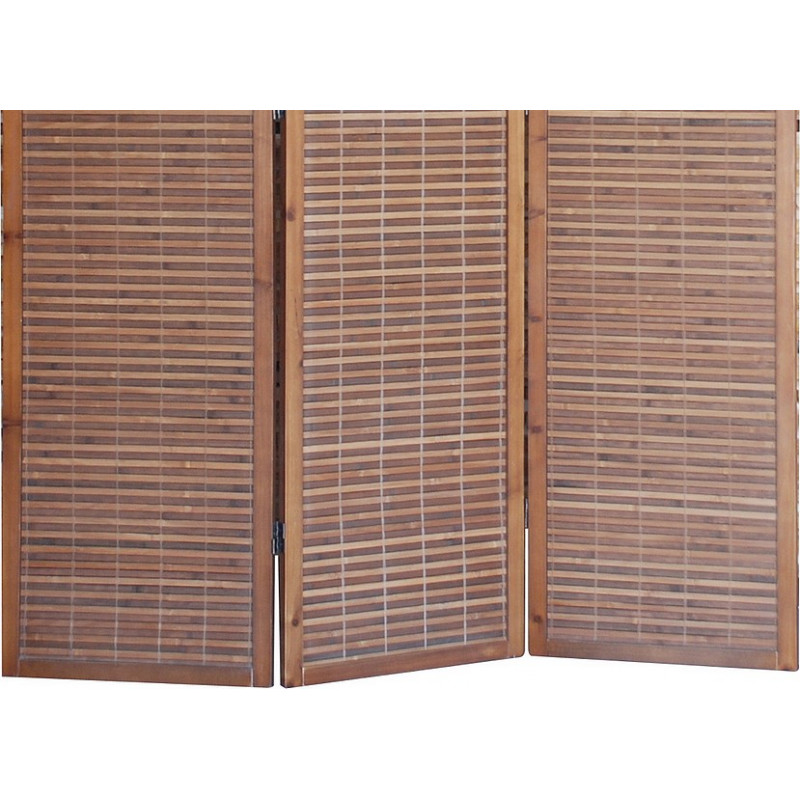 PARAVENT BAMBOU MIEL & MARRON