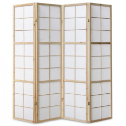 PARAVENT GRANDS CARREAUX NAT 3 - 4 - 5 -6 2