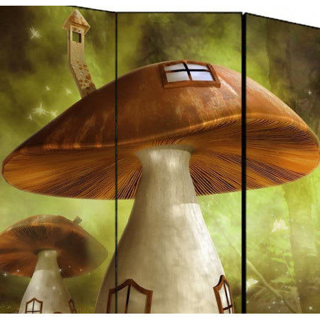 PARAVENT CHAMPIGNONS 3 - 4