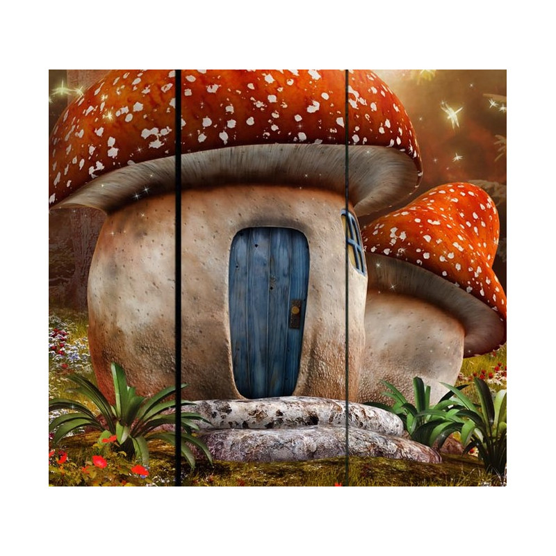 PARAVENT CHAMPIGNONS 3 - 4