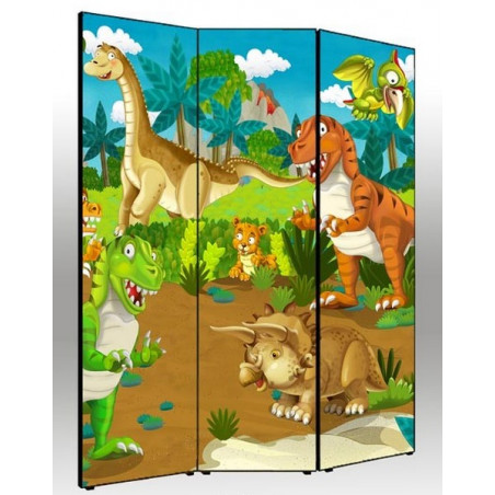 PARAVENT ENFANT DINOSAURES 3 - 4