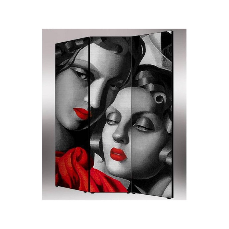 PARAVENT ART DECO 3 - 4