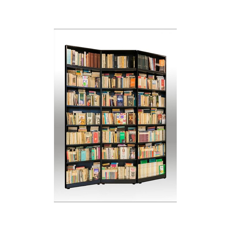 PARAVENT BIBLIOTHEQUE 3 - 4