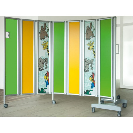 PARAVENT MEDICAL MOBILE H 165