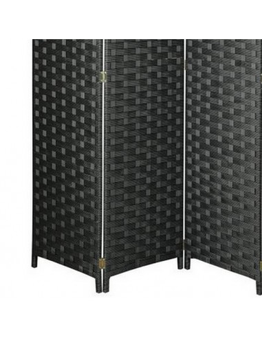 PARAVENT TRESSE NOIR 4