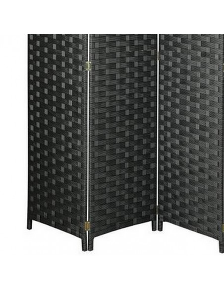 PARAVENT TRESSE NOIR 4