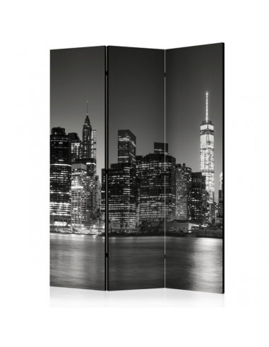 PARAVENT NY BLACK AND WHITE 3 - 5