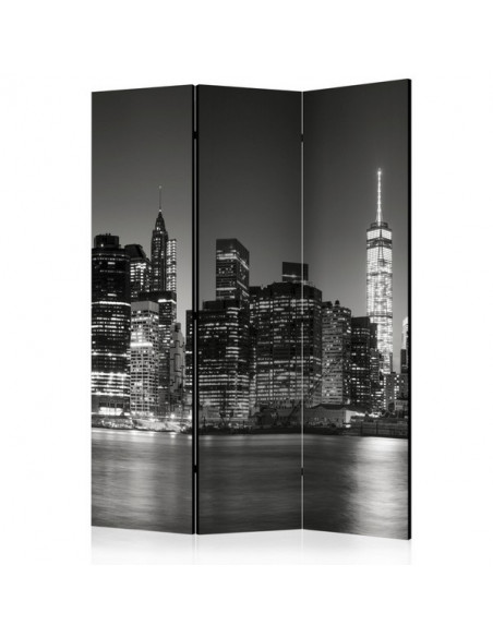 PARAVENT NY BLACK AND WHITE 3 - 5
