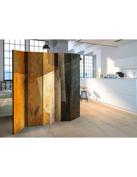 PARAVENT MUR OCRE 3 - 5