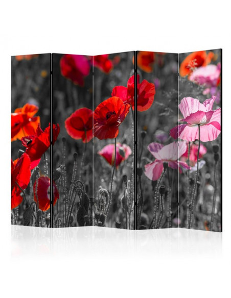 PARAVENT COQUELICOTS 3 - 5