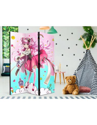 PARAVENT MANGA PRINCESSE 3 - 5