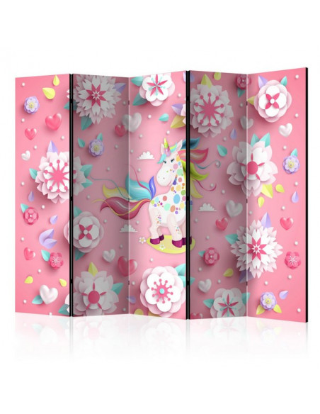 PARAVENT LICORNE MULTICOLORE 3 - 5