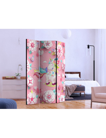 PARAVENT LICORNE MULTICOLORE 3 - 5