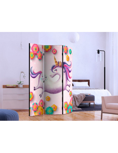 PARAVENT LICORNE FLOWER 3 - 5