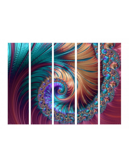 PARAVENT PINK TORNADO 5