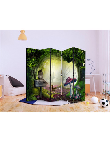 PARAVENT FORET MAGIQUE 5