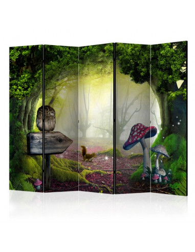 PARAVENT FORET MAGIQUE 5