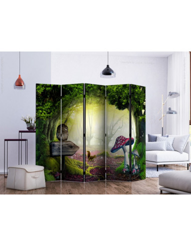 PARAVENT FORET MAGIQUE 5