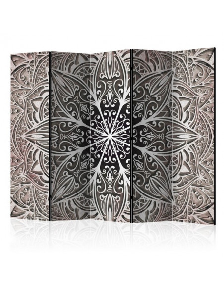PARAVENT ROSACE ROSE / OR 5