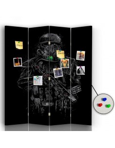 PARAVENT PIN IT - SOLDAT GALACTIQUE - 3 / 4 / 5 2