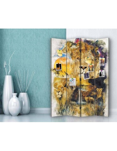 PARAVENT PIN IT - ANIMAUX DE LA SAVANE - 3 - 4