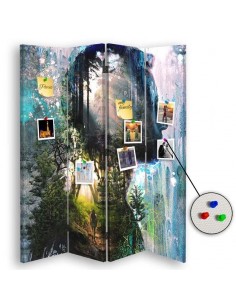 PARAVENT PIN IT - PROFIL NATURE - 3 - 4 2